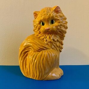 Cat - ceramic figurine. “Kitten is looking for a new home”